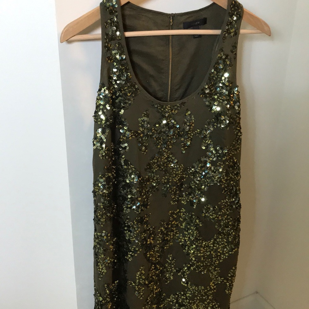 Jcrew sequins dress
